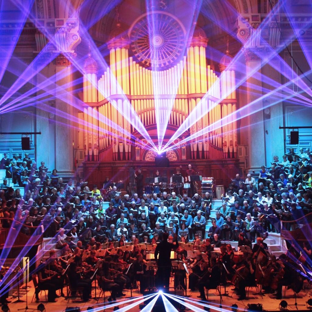 The 2018 Armed Man concert at Huddersfield Town Hall